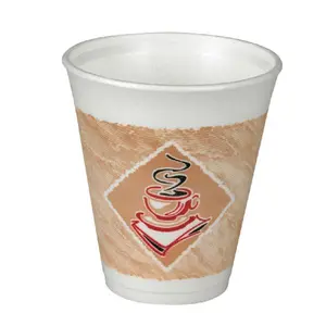 Dart DCC 12X16G Cafe G Foam Hot-Cold Cup 12 Oz