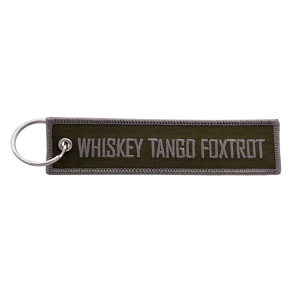 Whiskey Tango Foxtrot - Key Tag / Keychain
