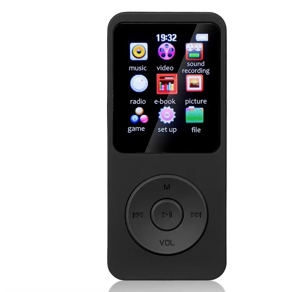 MP3 Player Type-C Interface Fast Charging Port (with 32GB Memory Card) 5.4 Bluetooth Version Music Player FM Recording E-book