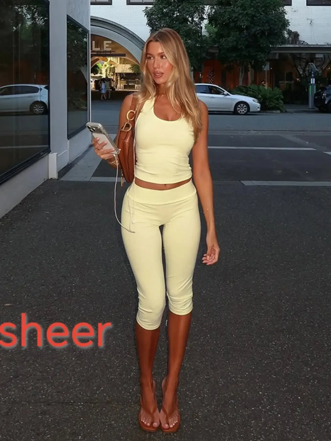 Women's Comfortable Stylish Chic Halter Crop Top and Capri Pants Set for Summer, Perfect for Daily Wear