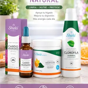 Shelo Nabel Wellness Bundle – Milk Thistle, Chlorophyll & Seaweed Fiber