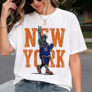 Comfort Colors Knicks Tshirt, Jalen Brunson Tshirt, New York Basketball Tshirt, Knicks Fan Tee