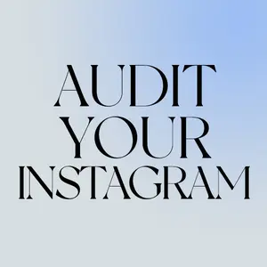 Instagram Audit + PDF Strategy Plan