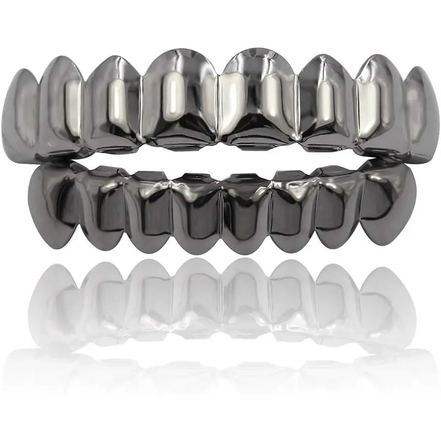 Black 8 teeths
