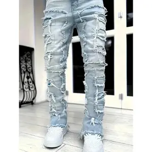 (New)Boys and Children Street fashion Style Casual Washed Craft Jeans All Seasons