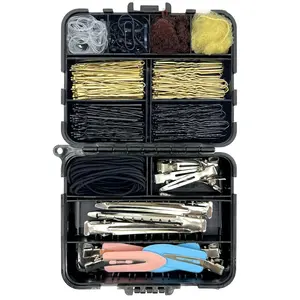 Hair Accessories Kit,160Pcs Hair Clips for Women Girls Dance Ballet Cheerleading Travel with Storage Box,DIY Hand Tools Kits