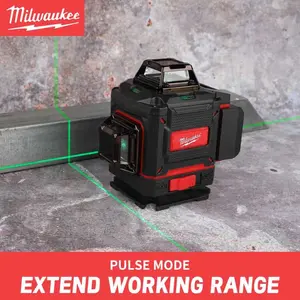 Milwaukee 3-4D Laser Level Green Beam 16 Lines Self-Leveling Technology Vertical Cross Line Rechargeable Battery Tool Supplier