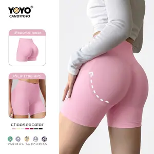 CANDYYOYO’s original design of yoga shorts is breathable and comfortable, making them perfect for outdoor activities or daily commutes.