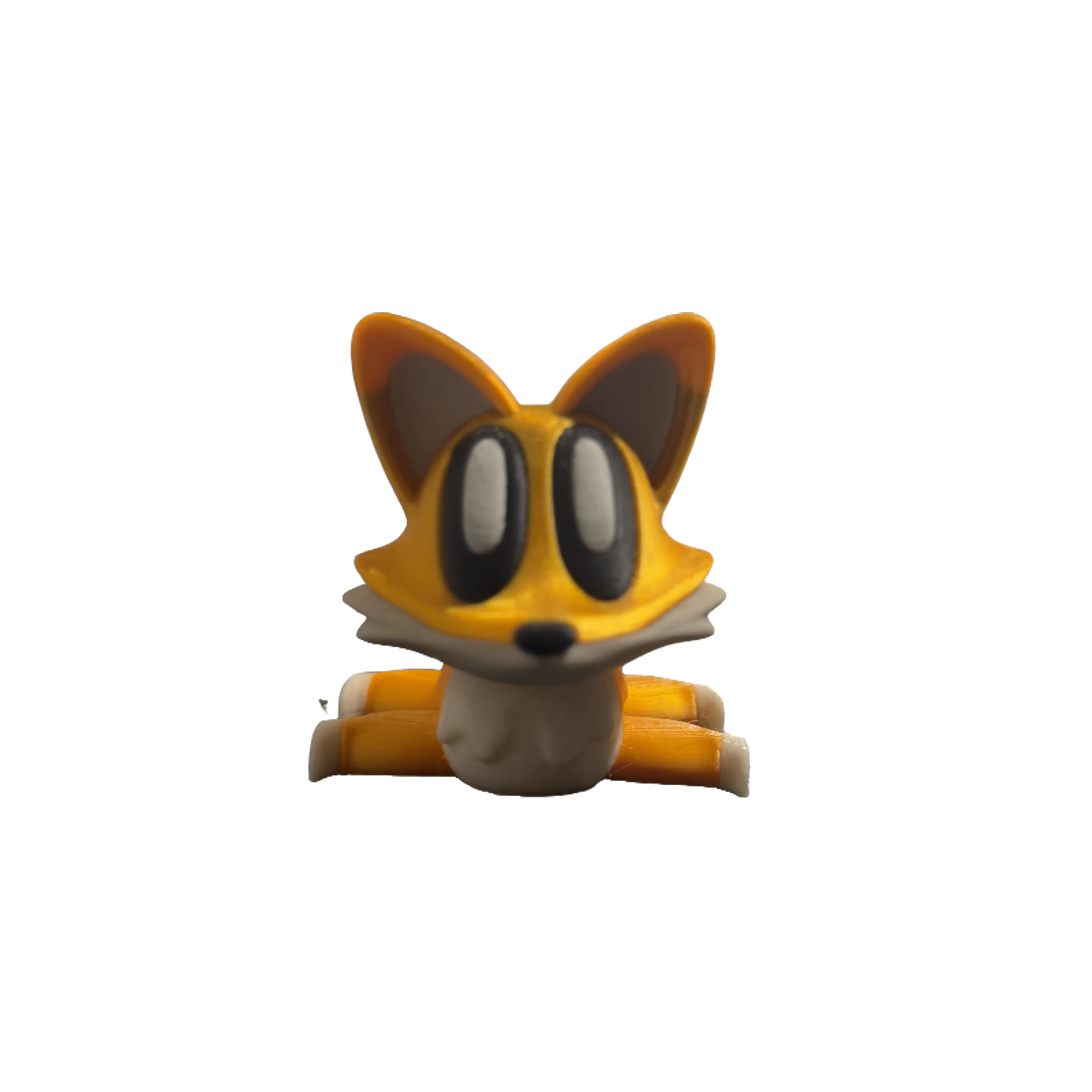 3D Printed Articulated Fox – Flexible Print-in-Place Fidget Toy, Cute Desk Pet, Unique Gift