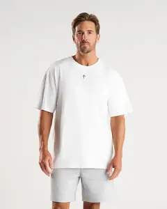 Heavyweight Cotton Oversized Tee - White