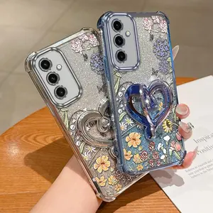 1 Piece S25 FE Protective Case Purple Roland With bracket Pattern Comfortable feel Cover Designed Suitable For Galaxy S25 FEPhone Cases Featuring Impact Resistant For Entertainment