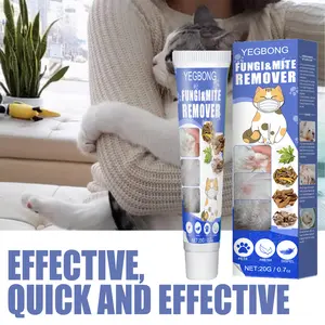 Fungi & Mite Remover Cream Gentle Care for Dogs & Cats Relieves Itching with Chamomile Sophora Flavescens Angelica Sinensis Ingredients Effective Quick & Effective