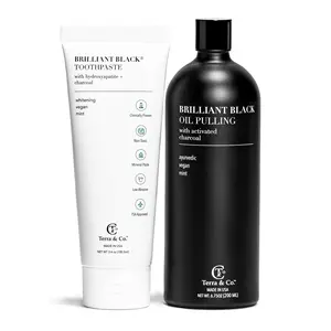 Charcoal Oil Pulling + Hydroxyapatite Toothpaste Bundle