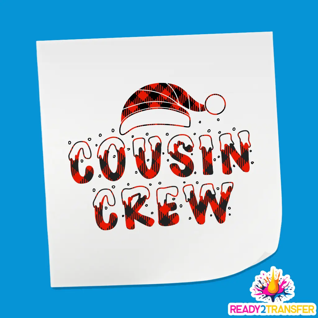 Cousin Crew x Christmas DTF Transfer