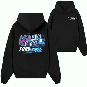 Ford FW-30 Tractor Hoodie, Vintage Ford Tractor Pullover, Classic Farm Tractor Graphic Sweatshirt for Farmers & Tractor Lovers, Retro Agriculture Gift
