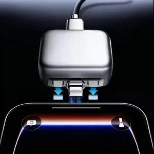 Fully Charged Power Separator, Smart Auto Stop Charging Physical-Disconnector, Protect Battery Health Overcharge Protection, for Type-C Devices