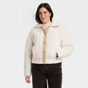 Women's Utility Faux Fur Jacket