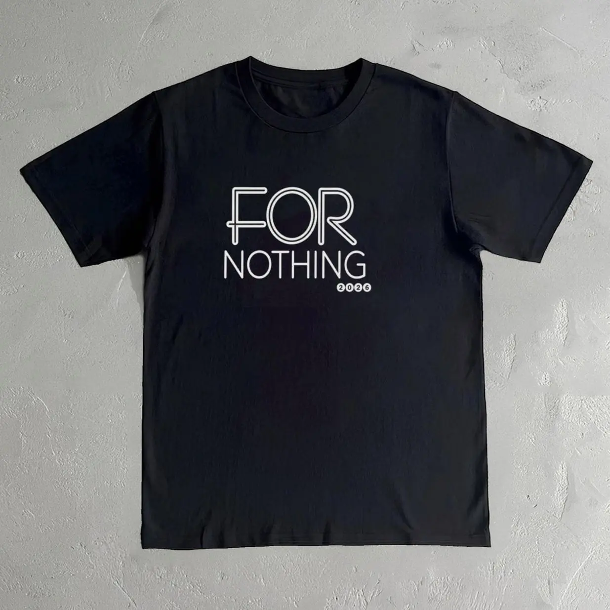 NV For Nothing T-Shirt, Nine Vicious Graphic Tee, Vintage Streetwear Shirt, Grunge Y2K, Unisex Cotton T-Shirt, Menswear, Womenswear J9R
