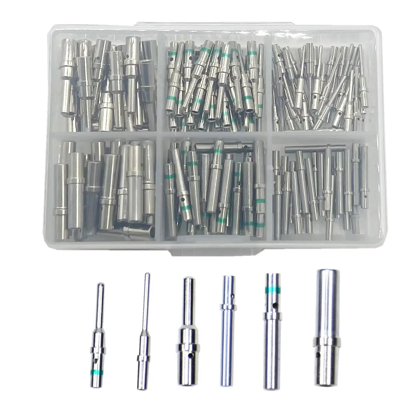 180-Piece Deutsch DT Series Connector Kit for Home Organizers - Sizes 12/16/20, DRC, Max Rating 25A, 13A/7.5A AEC Wire Terminals, 35 Pairs Male-Female Terminals, Pin Contact 202, Corrosion Resistant Pins/Sockets/Strike, Home Supplies Organization, Drb, 35