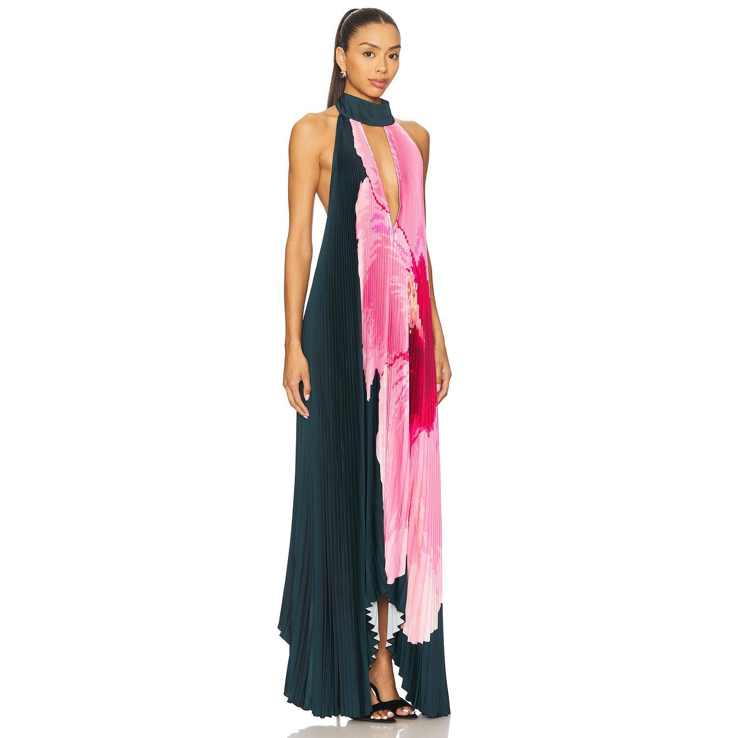 L'IDEE Opera Gown in Polka Pink