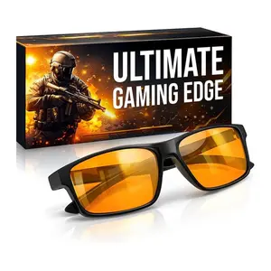 Blue Light Blocking Gaming Glasses – Computer Screen & Night Driving Glasses for Men