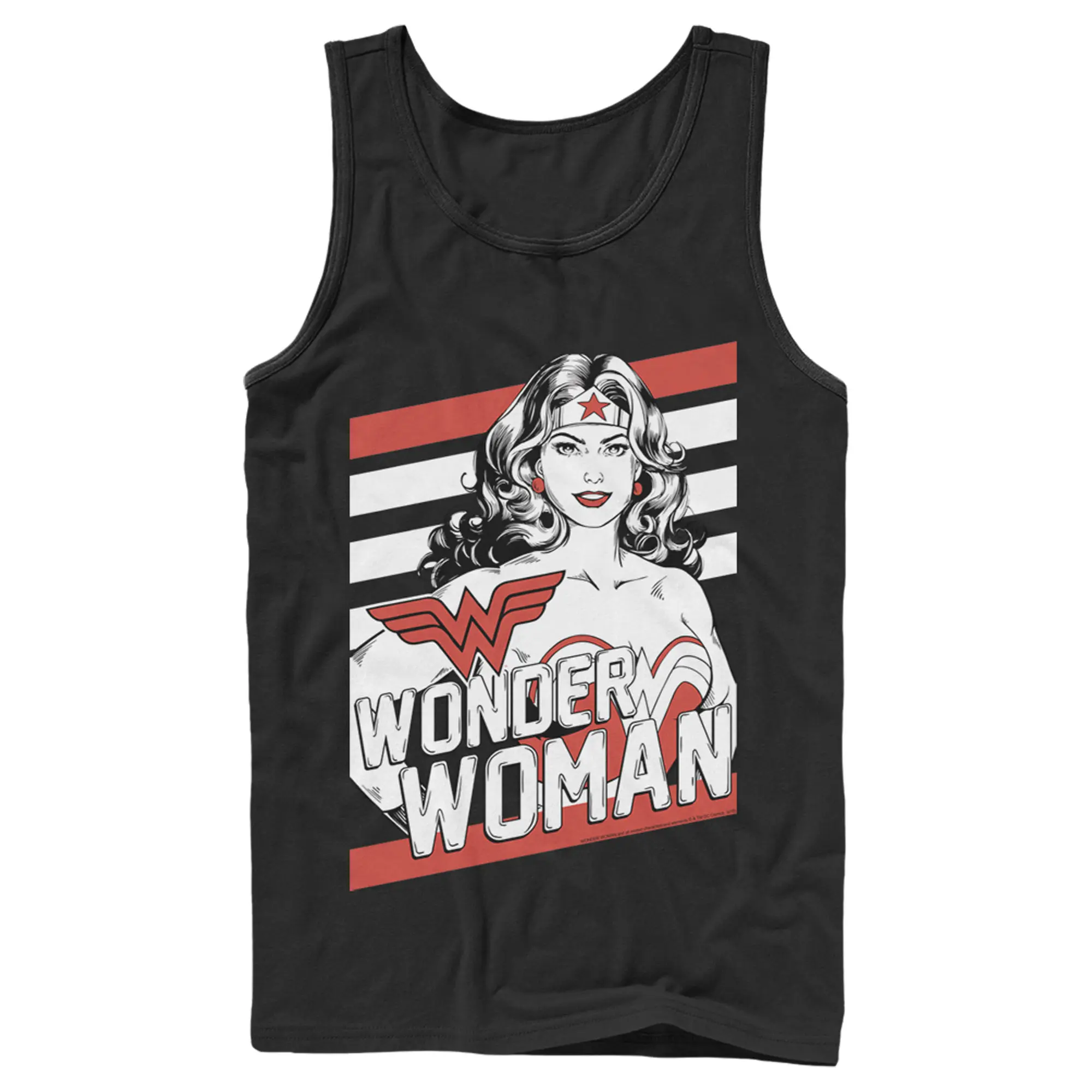 Men's Justice League Portrait Logo Tank Top