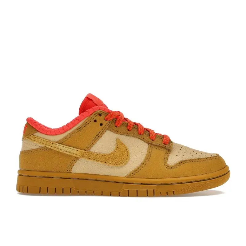 Nike Women's Dunk Low Bronzine Sesame Picante Red, from StockX