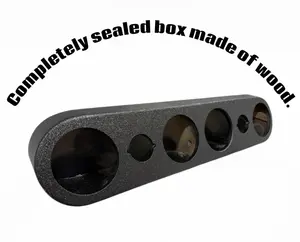 Universal 38” Sound Bar Pod 4x 6.5" Midrange & 2x Tweeter (full wood !!! ) completely sealed panel !!!! not wrapped in vinyl