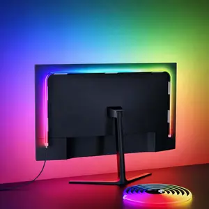 Skydimo PRO Side-Glow LED Strip Lights, One-Piece Screen Sync Strip for Flat-Back Monitors