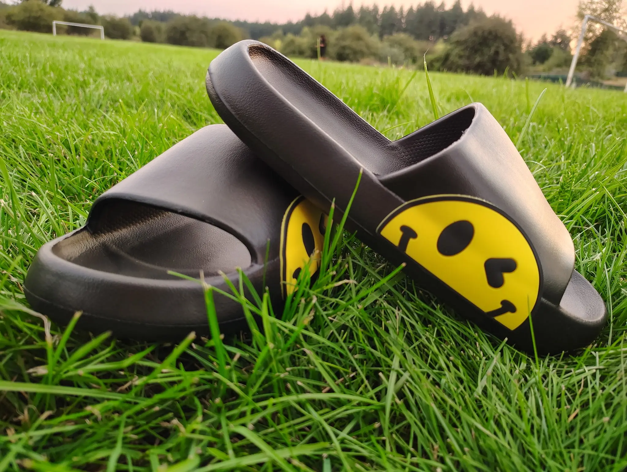 emoji slide shoes  Sandal Girl Women Footwear Slipper Weight