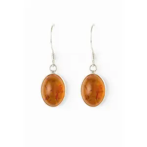 Amber Drop Earrings