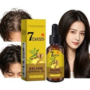 7 Day Fast Hair Growth Oil Ginger Growth HairTreatment Anti Hair Loss Men Women ScalpTreatment Serum Products Beauty ProductHaircare Plant -4Oml