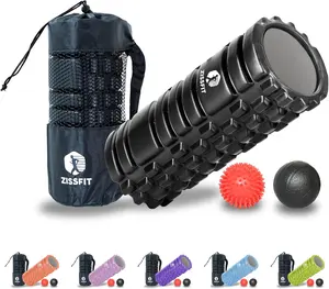 Foam Roller - Medium Density Deep Tissue Massager for Muscle Massage and Myofascial Trigger Point Release, Multicolor