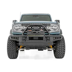 Fits Ford Bronco(21-24) High Winch Mount All Models 12000S 20" Black LED 51099