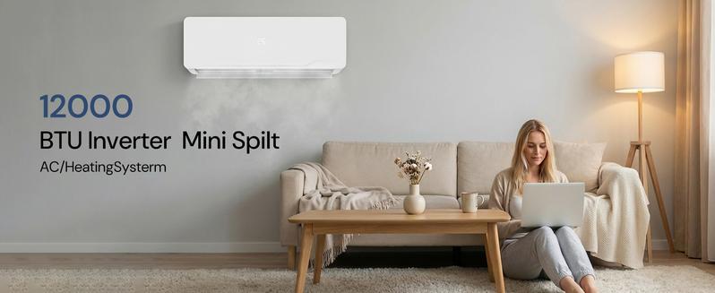 【Enduring Series】Cozeware 12000 BTU 115V/230V Mini Split AC Heating System 20 SEER2 WiFi Alexa Inverter Cools Up to 750 Sq Ft All-Season ComfortCool Energy Efficient Quiet 5-in-1 Versatile System 【Enduring Series】Cozeware 12000 BTU 115V/230V Mini Split AC Heating System 20 SEER2 WiFi Alexa Inverter Cools Up to 750 Sq Ft All-Season ComfortCool Energy Efficient Quiet 5-in-1 Versatile System