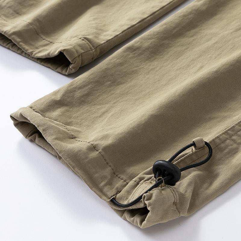 Heavy Duty Washed Cotton Pants for Outdoor Work, Hiking, Camping, Gym & Everyday Casual