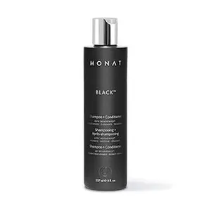 MONAT Black 2-in-1 Shampoo + Conditioner – Cleansing & Conditioning Hair Formula (237ml) - 6000000400