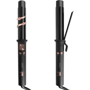 TANSHINE Rotating Curling Iron,1.25IN Curling Iron Automatic Hair Curler for Long Hair,Auto Waver Self Hair Curler Wand,Rotating Hair Spinning Curling Iron with Long Barrel 32mm,Dual Voltage Comfort