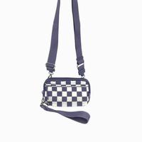 Cloud Purple Checkered