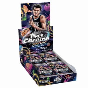 2025-26 Topps Chrome Cosmic Basketball Hobby Box - Collectible NBA Sports Trading Cards