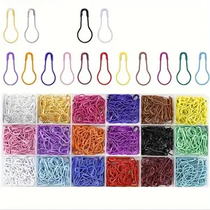 Safety light clip, chain knitting needle label, safety clip needle for knitting and DIY projects