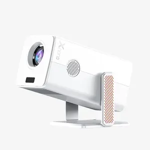 Built-in apps and 2026 upgrade version | Portable smart projector supporting Wi‑Fi and Bluetooth, featuring Android 11, compatible with 4K resolution | Native 1080p home theater projector with stand, 400 ANSI lumens brightness, automatic keystone correcti