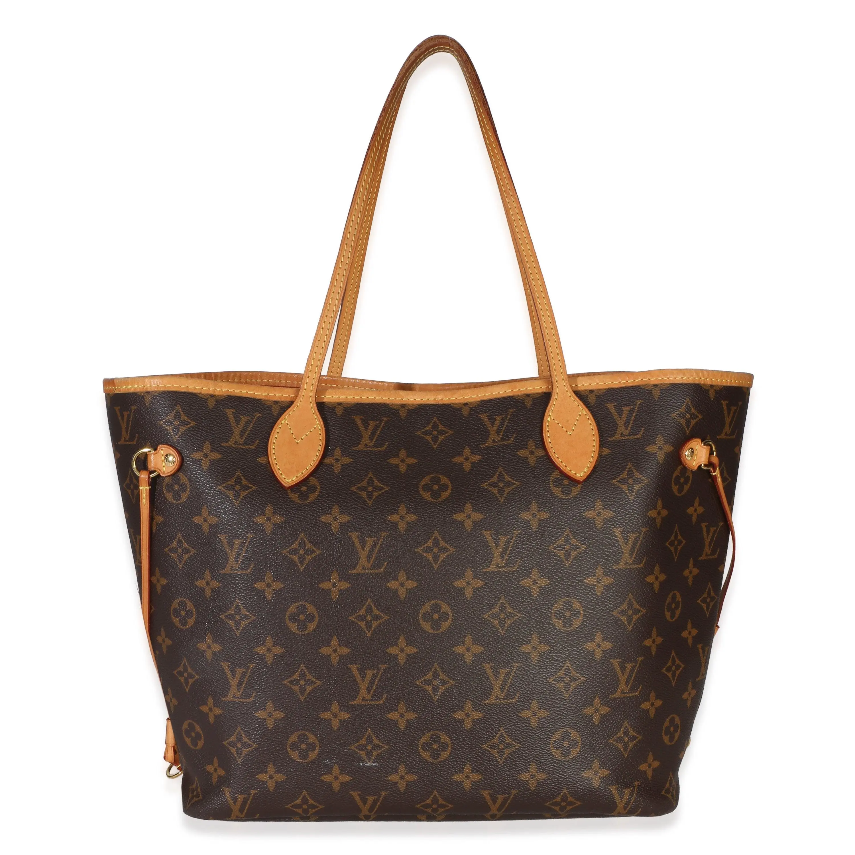 Pre-owned Louis Vuitton Canvas Tote NY156764 Monogram Neverfull MM