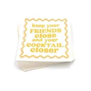 Keep Your Friends Close and Your Cocktail Closer Napkins - 20ct