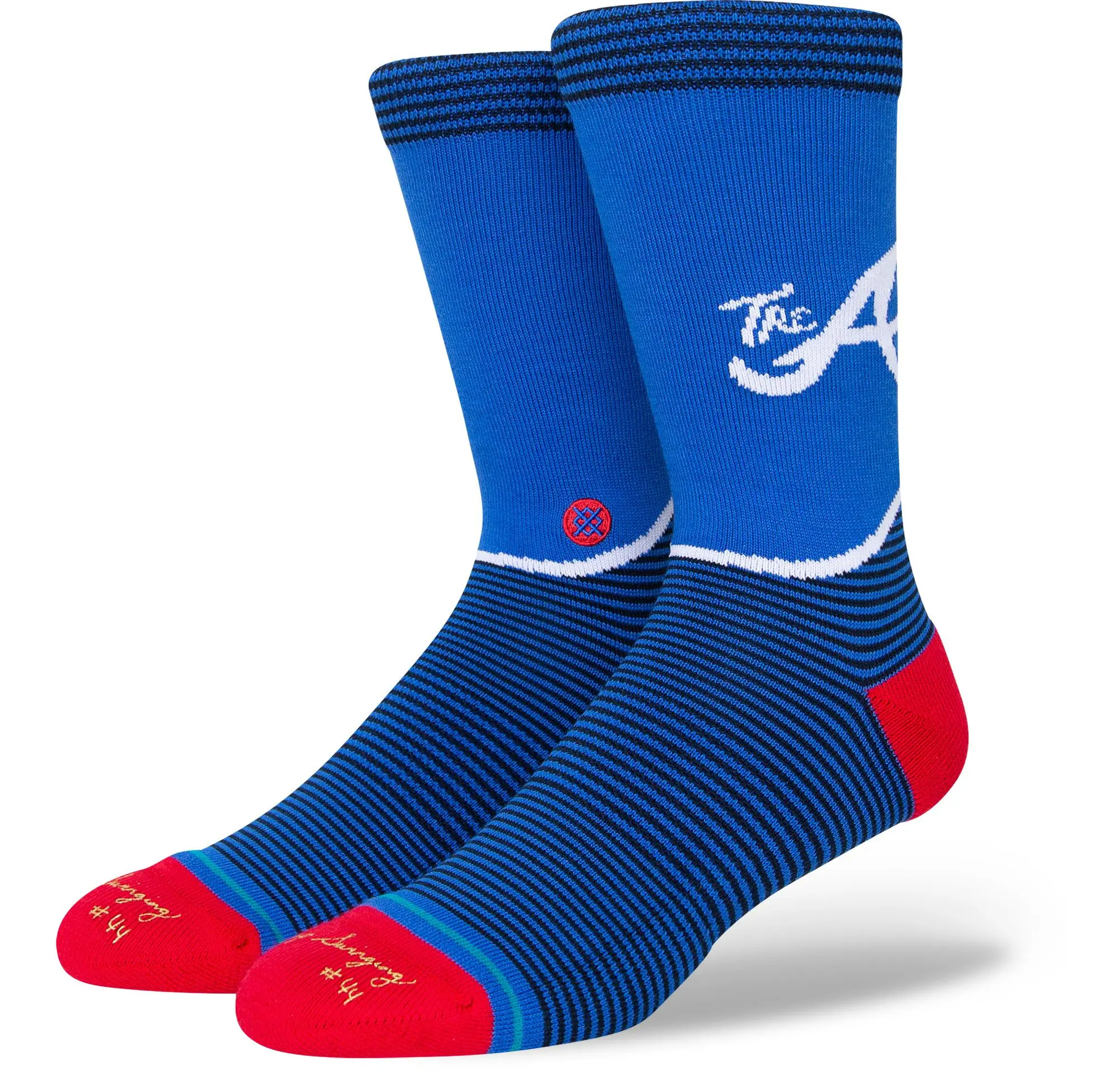 Atlanta Braves Stance Royal Blue MLB City Connect Crew Socks