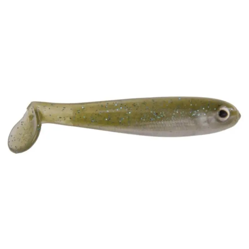 Paddle Tail Swimbait Fishing Lures, 4.5-Inch Soft Plastic Baits, Pro-Grade Design for Bass, Available in 4 Sizes, Blue Gizzard, Fishing Strike King Shadalicious, 4.5 In, Open Jig Heads, Slow Retrieve