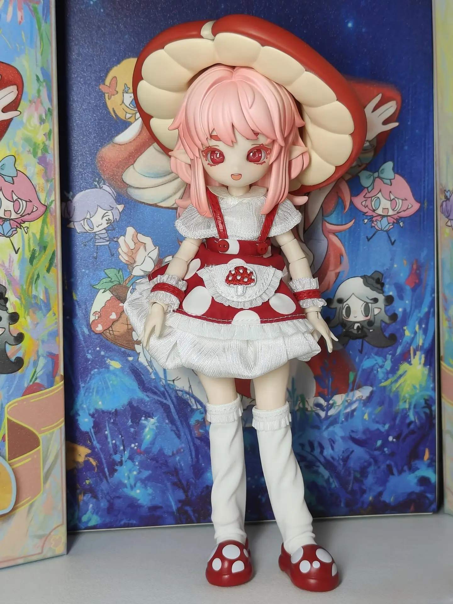 Mushroom Mycelium Naming  Series BJD Blind Box