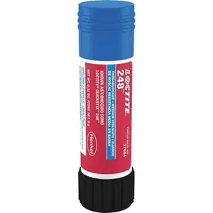 Loctite 9 g Stick, Blue, Medium Strength Semisolid Threadlocker Series 248, 24 hr Full Cure Time, Hand Tool, Heat Removal 826034