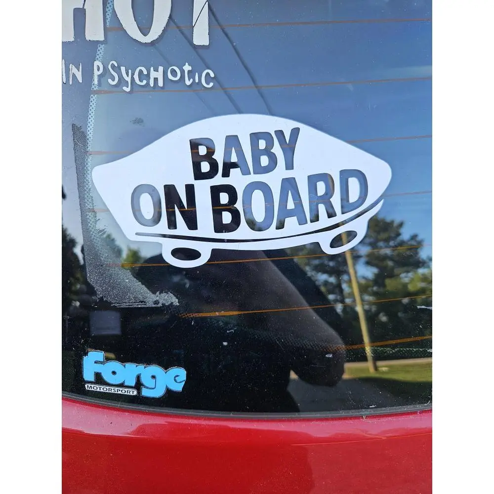 Baby On Board Car Decal Sticker