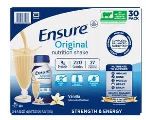 Ensure Original Nutrition Shake, 8 fl. oz, 30-pack, Vanilla